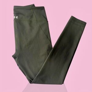 Under Armour Dark Green Athletic Leggings – Lycra Stretch – Women’s